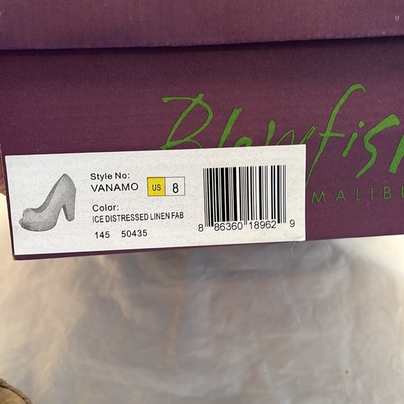 Blowfish Malibu Platform Open Toe Shoes - Picture 15 of 15